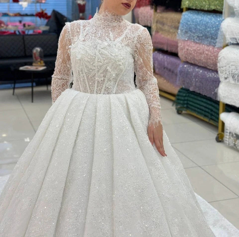Magnifique Robe de Mariée Princesse Luxury
