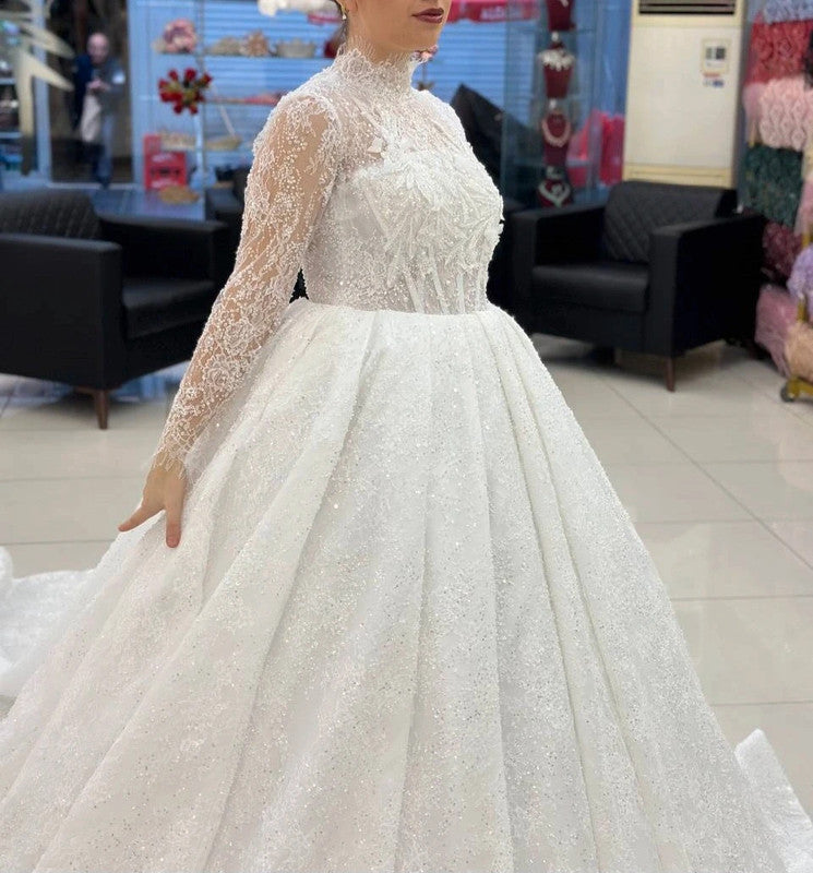 Magnifique Robe de Mariée Princesse Luxury