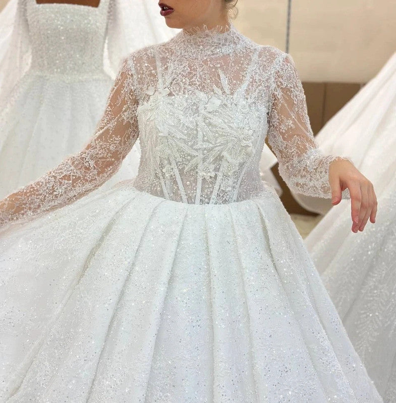 Magnifique Robe de Mariée Princesse Luxury