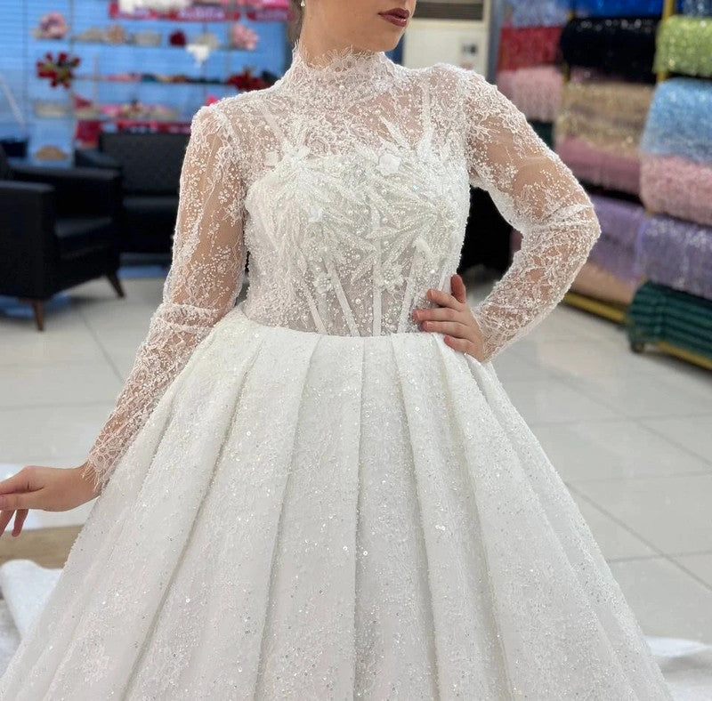 Magnifique Robe de Mariée Princesse Luxury