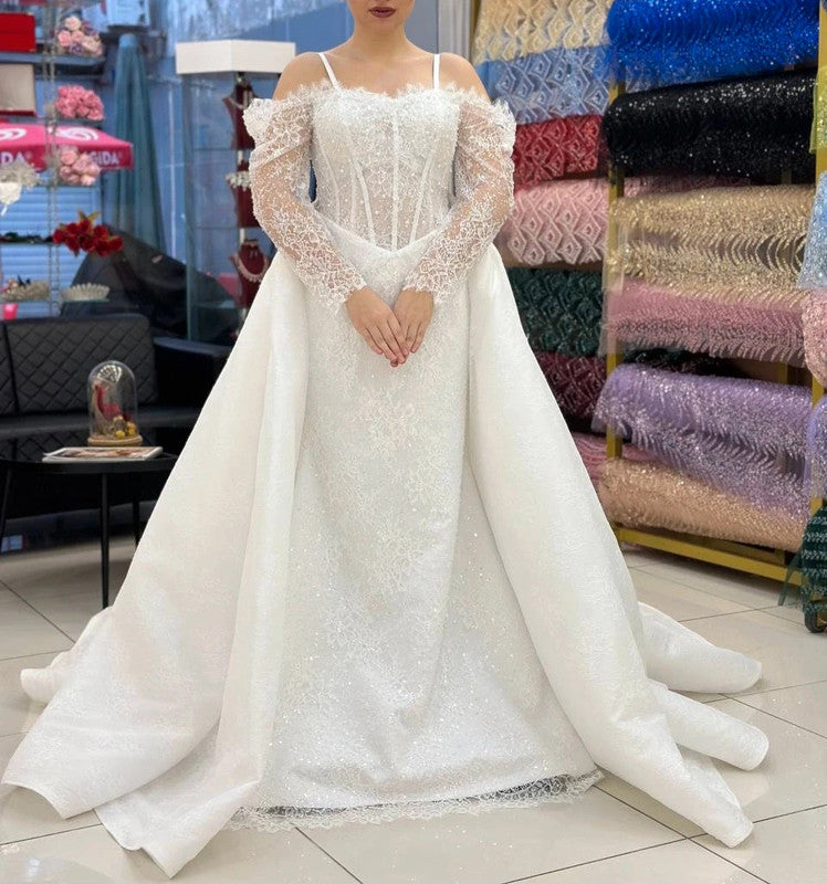 Magnifique Robe de Mariée Sirène Luxury