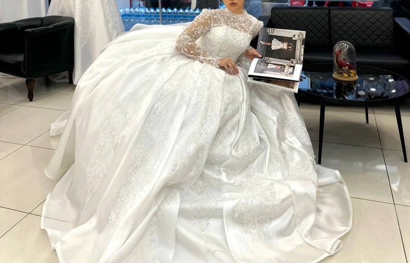 Magnifique Robe de Mariée Princesse Luxury