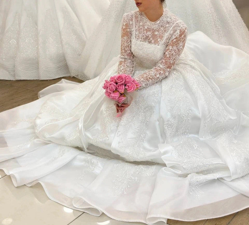 Magnifique Robe de Mariée Princesse Luxury