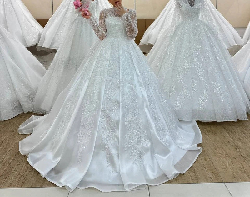 Magnifique Robe de Mariée Princesse Luxury