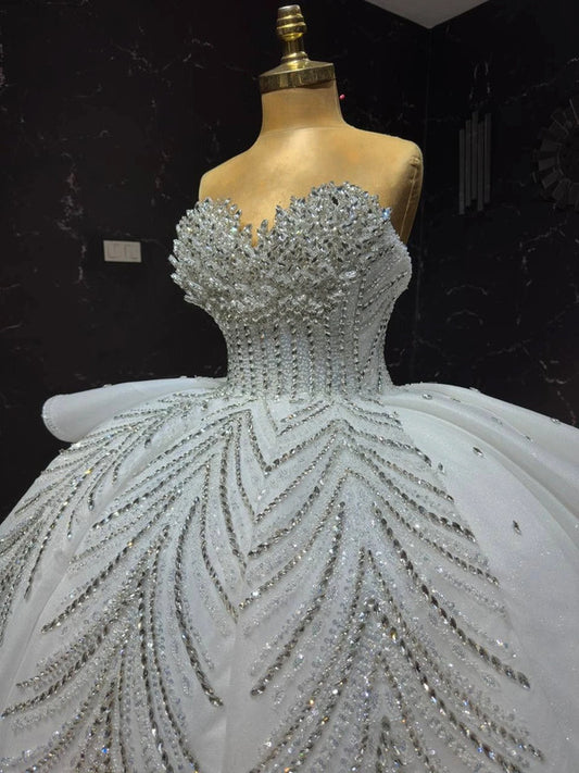 Magnifique Robe de Mariée Princesse Luxury