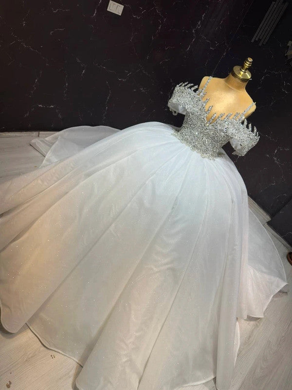 Magnifique Robe de Mariée Princesse Luxury