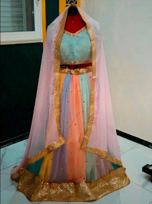 Magnifique Lehenga Multicolores Luxury