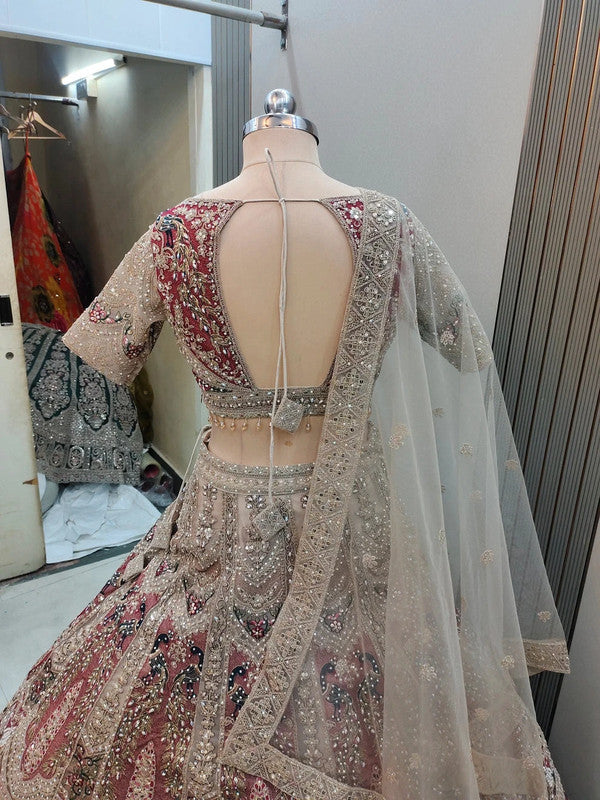 Magnifique Lehenga Luxury Bleu
