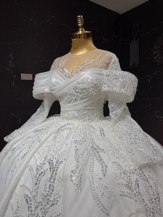 Magnifique Robe de Mariée Princesse Luxury