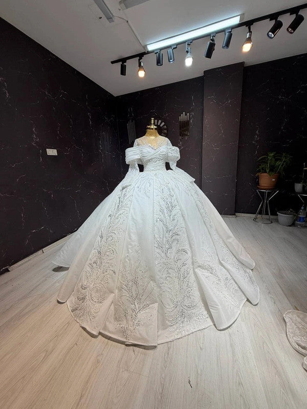 Magnifique Robe de Mariée Princesse Luxury