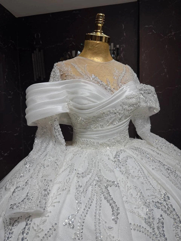 Magnifique Robe de Mariée Princesse Luxury