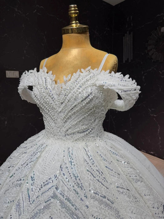 Magnifique Robe de Mariée Princesse Luxury