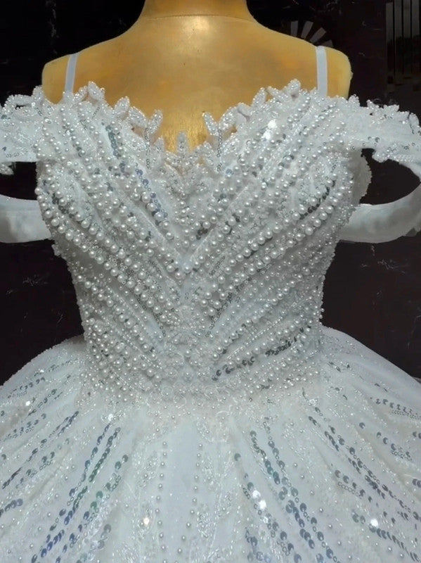 Magnifique Robe de Mariée Princesse Luxury