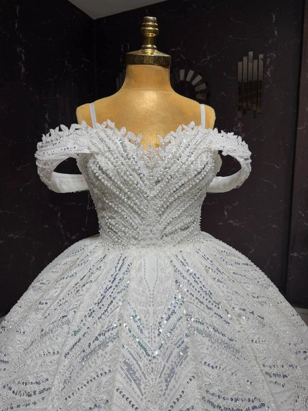 Magnifique Robe de Mariée Princesse Luxury