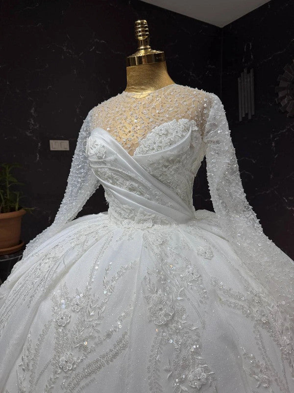 Magnifique Robe de Mariée Princesse Luxury
