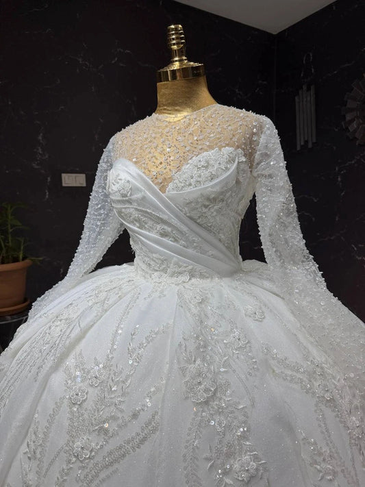 Magnifique Robe de Mariée Princesse Luxury