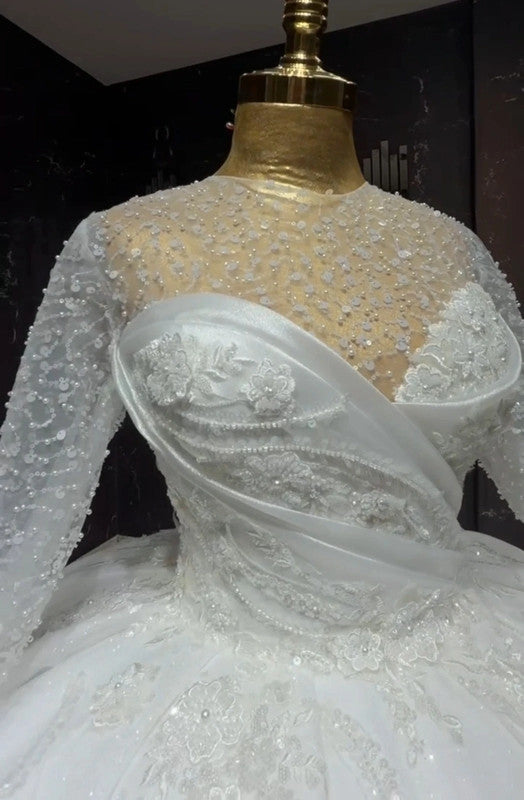 Magnifique Robe de Mariée Princesse Luxury