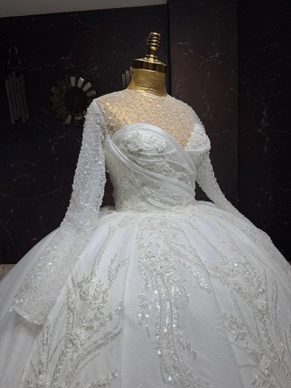 Magnifique Robe de Mariée Princesse Luxury