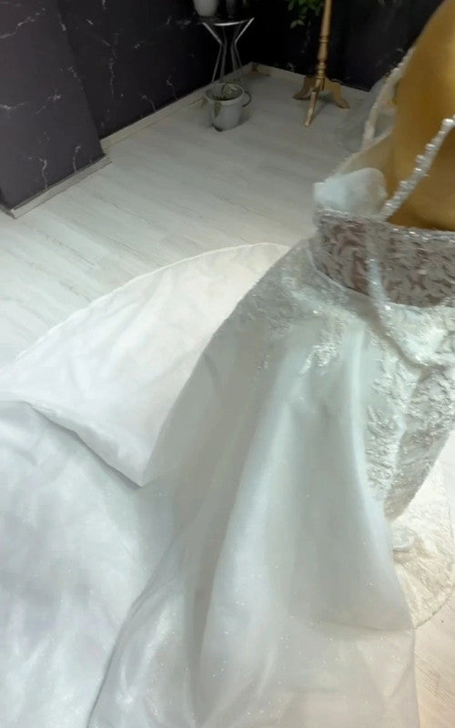 Magnifique Robe de Mariée Sirène Luxury