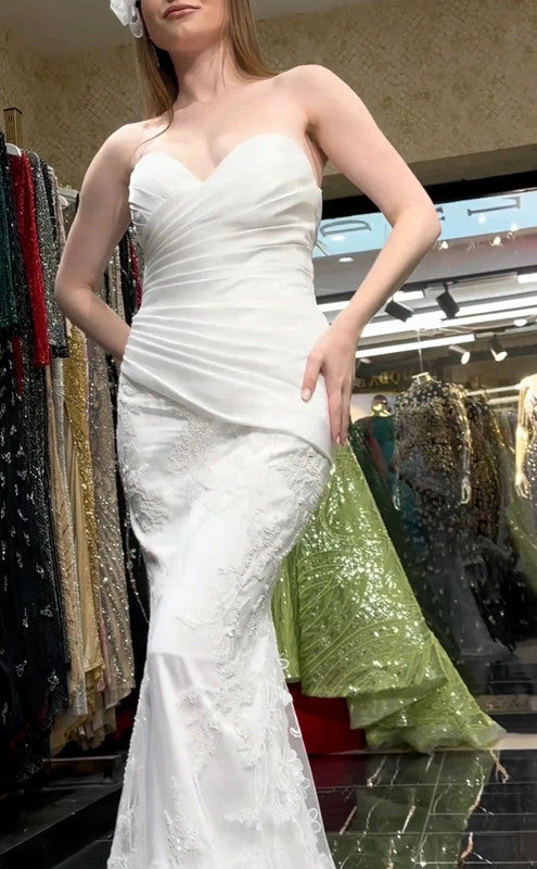 Magnifique Robe de Mariée Sirène Luxury