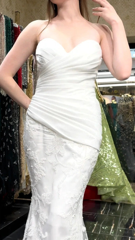 Magnifique Robe de Mariée Sirène Luxury