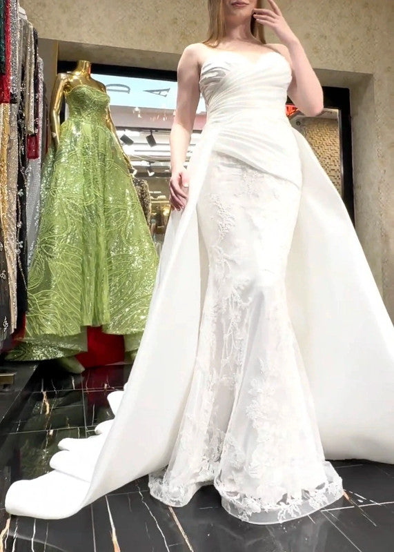 Magnifique Robe de Mariée Sirène Luxury