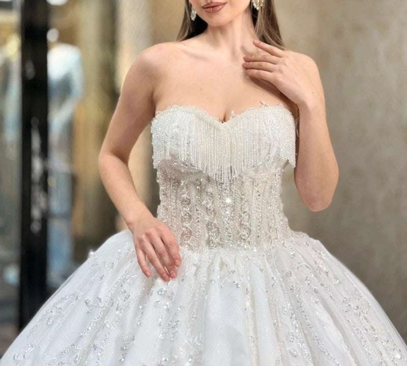 Magnifique Robe de Mariée Princesse Luxury