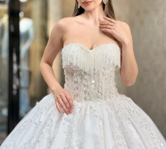 Magnifique Robe de Mariée Princesse Luxury