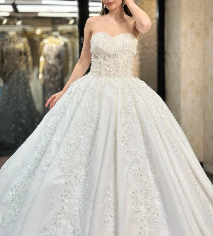 Magnifique Robe de Mariée Princesse Luxury