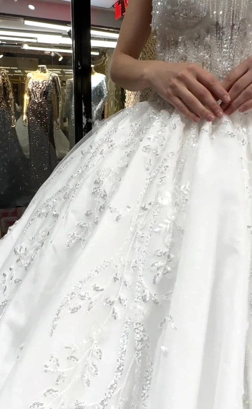 Magnifique Robe de Mariée Princesse Luxury