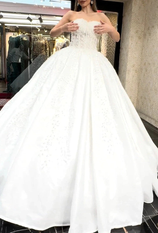Magnifique Robe de Mariée Princesse Luxury