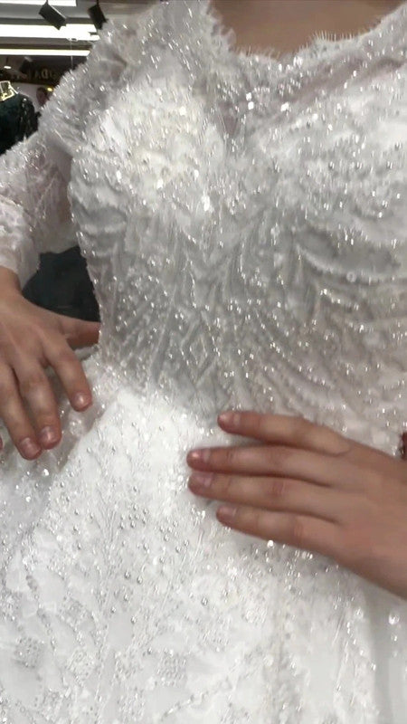 Magnifique Robe de Mariée Princesse Luxury