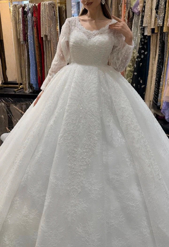 Magnifique Robe de Mariée Princesse Luxury