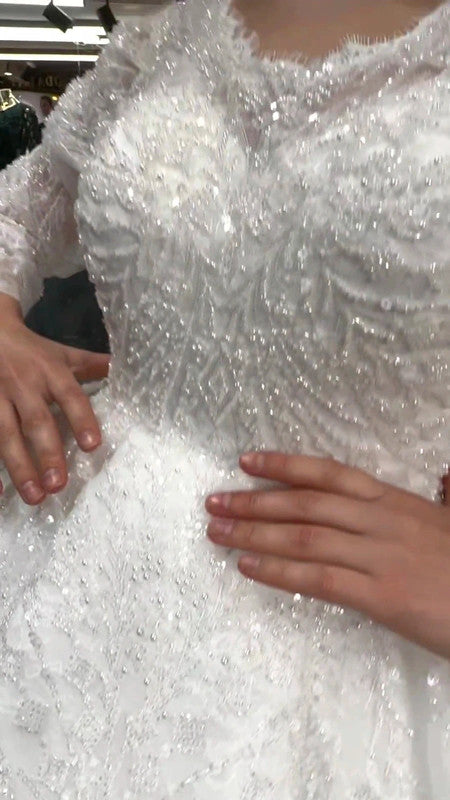 Magnifique Robe de Mariée Princesse Luxury