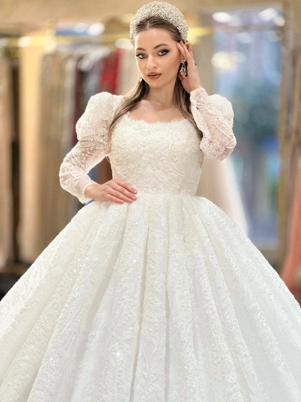 Magnifique Robe de Mariée Princesse Luxury