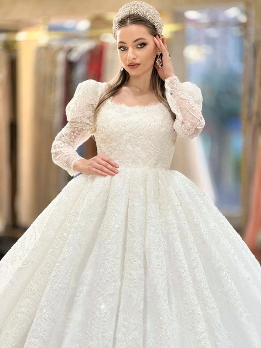 Magnifique Robe de Mariée Princesse Luxury