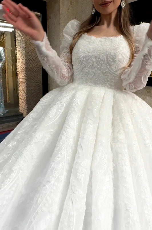 Magnifique Robe de Mariée Princesse Luxury