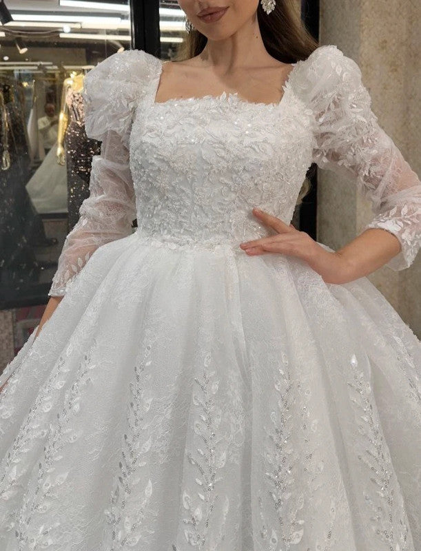 Magnifique Robe de Mariée Princesse Luxury