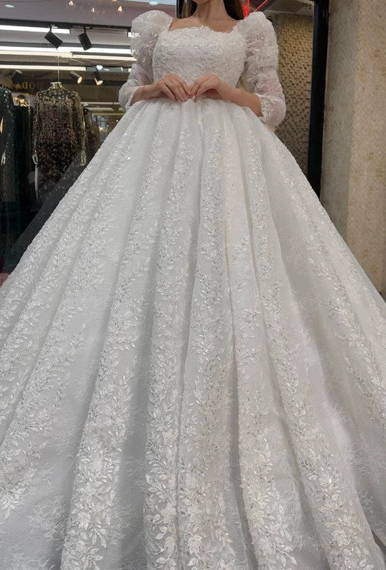 Magnifique Robe de Mariée Princesse Luxury