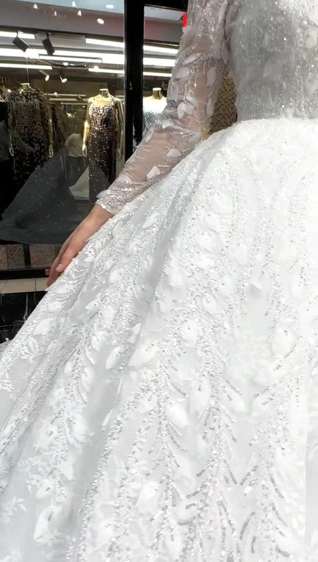 Magnifique Robe de Mariée Princesse Luxury