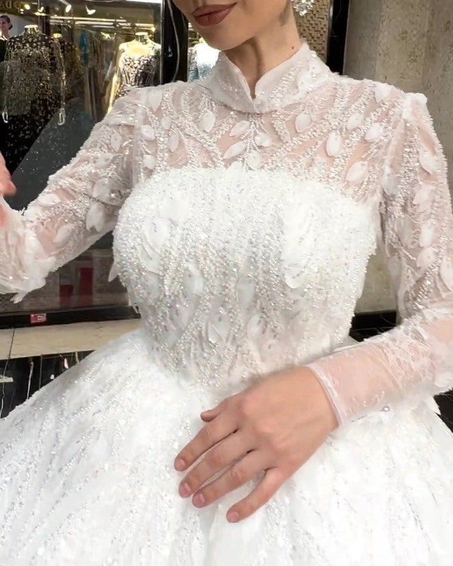 Magnifique Robe de Mariée Princesse Luxury