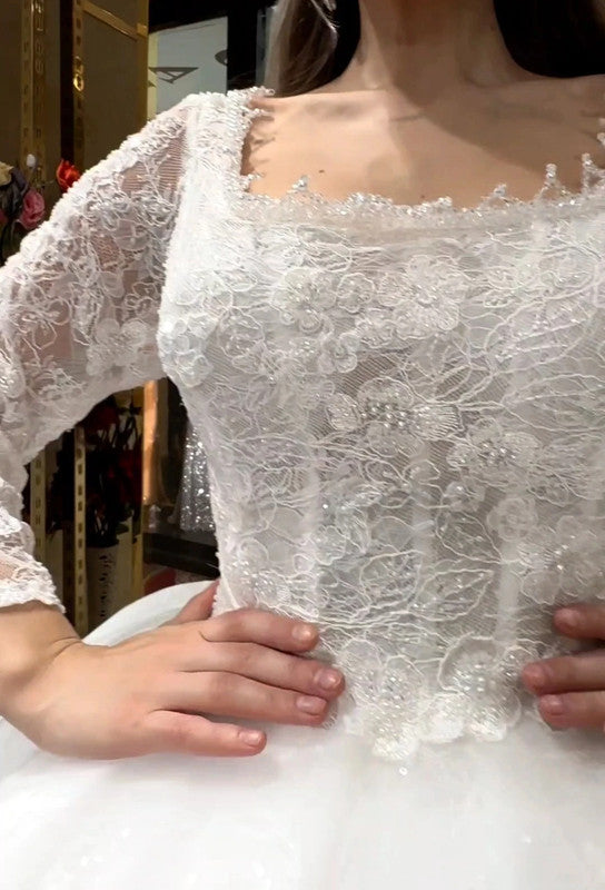Magnifique Robe de Mariée Princesse Luxury