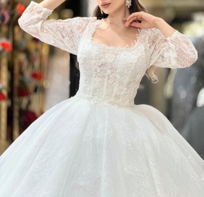 Magnifique Robe de Mariée Princesse Luxury