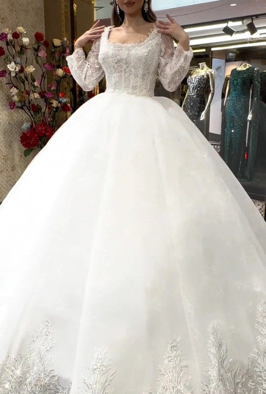 Magnifique Robe de Mariée Princesse Luxury