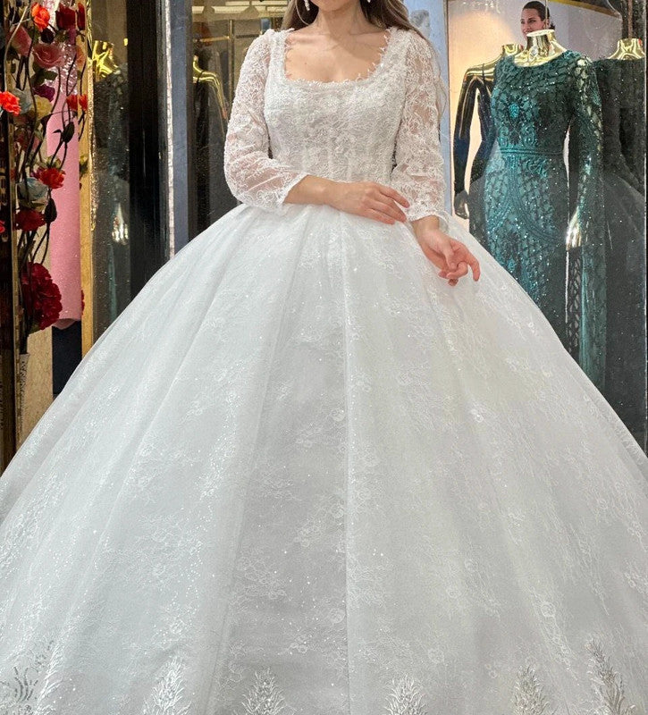 Magnifique Robe de Mariée Princesse Luxury