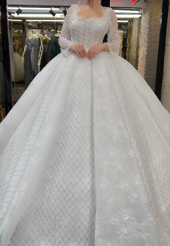 Magnifique Robe de Mariée Princesse Luxury