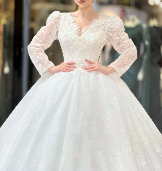Magnifique Robe de Mariée Princesse Luxury