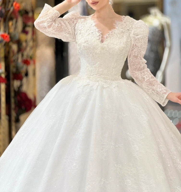 Magnifique Robe de Mariée Princesse Luxury