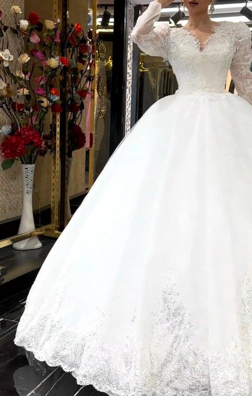 Magnifique Robe de Mariée Princesse Luxury