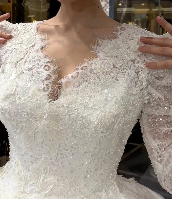 Magnifique Robe de Mariée Princesse Luxury